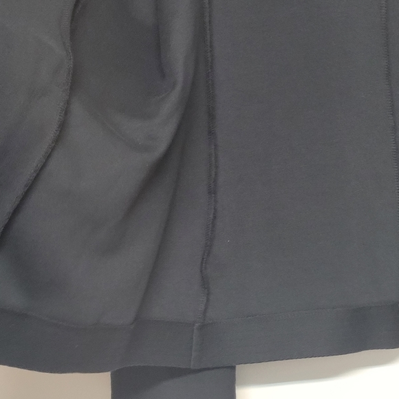 Eileen Fisher black jersey cardigan size XL - Picture 8 of 9